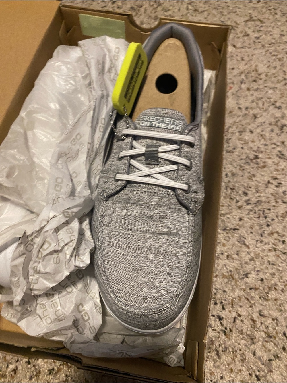 Skechers On-The-Go Flex Slip-On Loafers - Gray - Picture 3 of 4